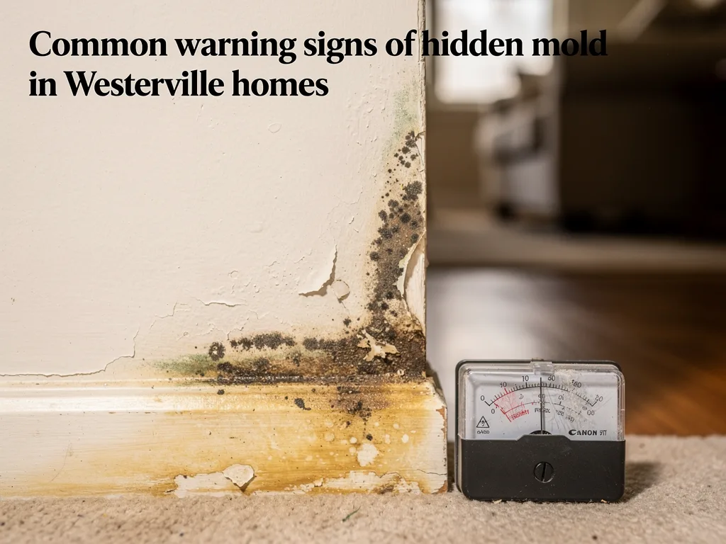 Common warning signs of hidden mold in Westerville homes