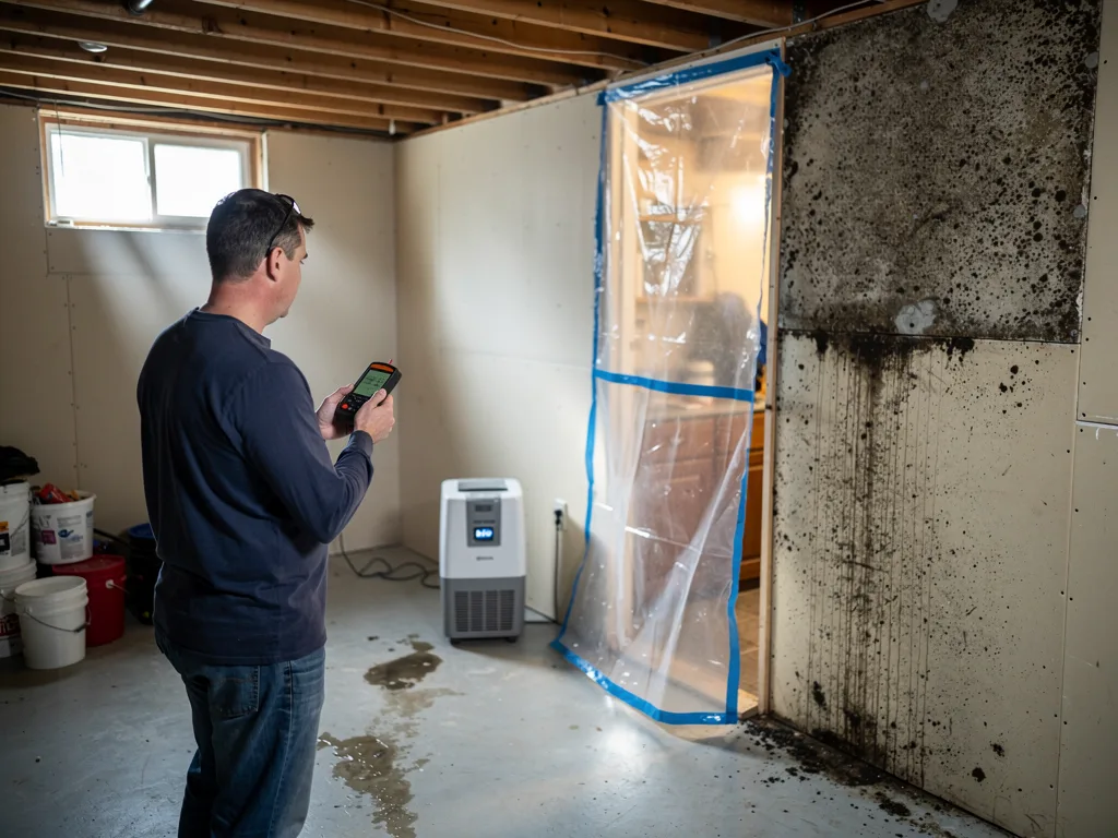 DIY vs when to call a mold remediation specialist in Westerville